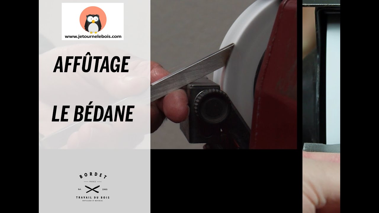 Affûtage bédane