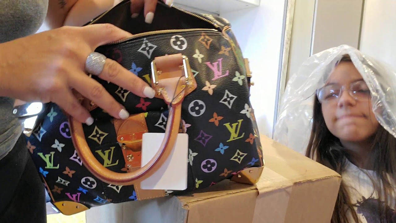 Louis Vuitton Multicolor Unboxing 💜💛💚💙🧡 #LouisVuitton