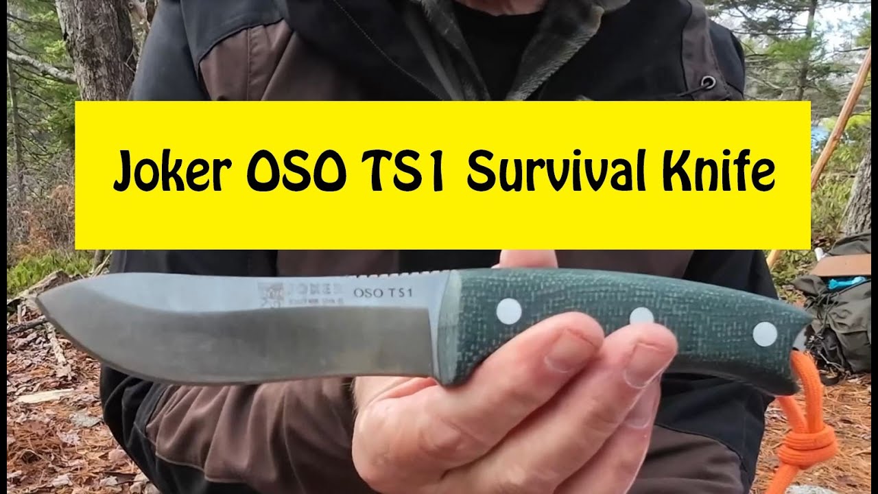 Joker OSO TS1 Can a Hunting Knife Become a Survival Knife?