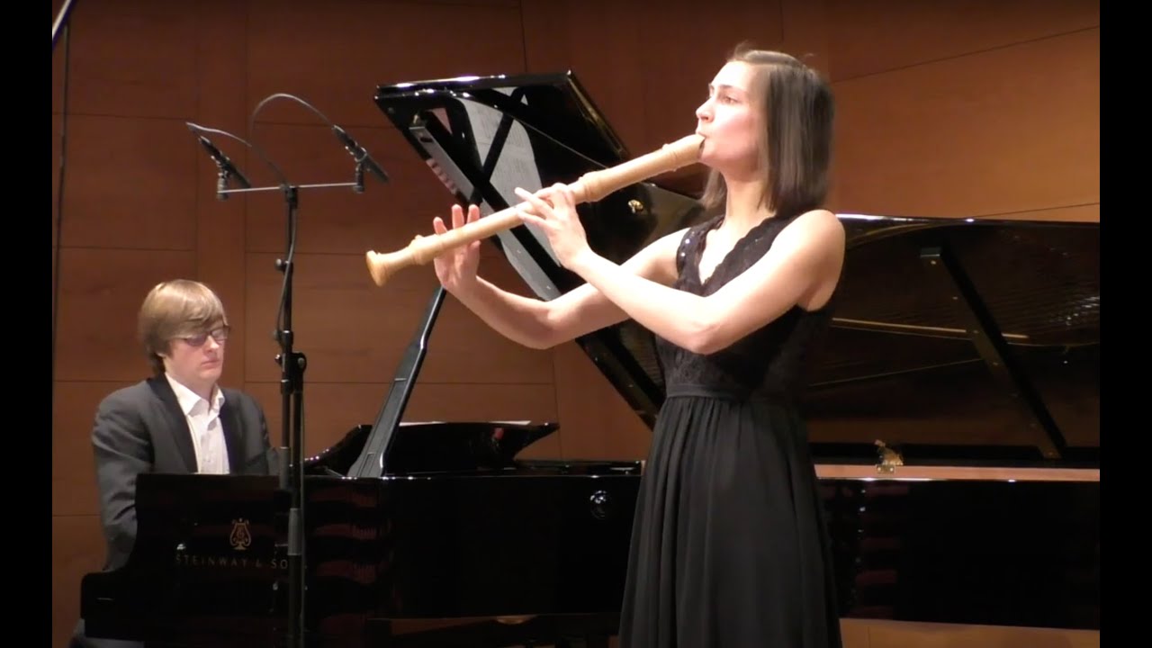 Maurice Ravel - Pièce en forme de Habanera - Recorder and Piano