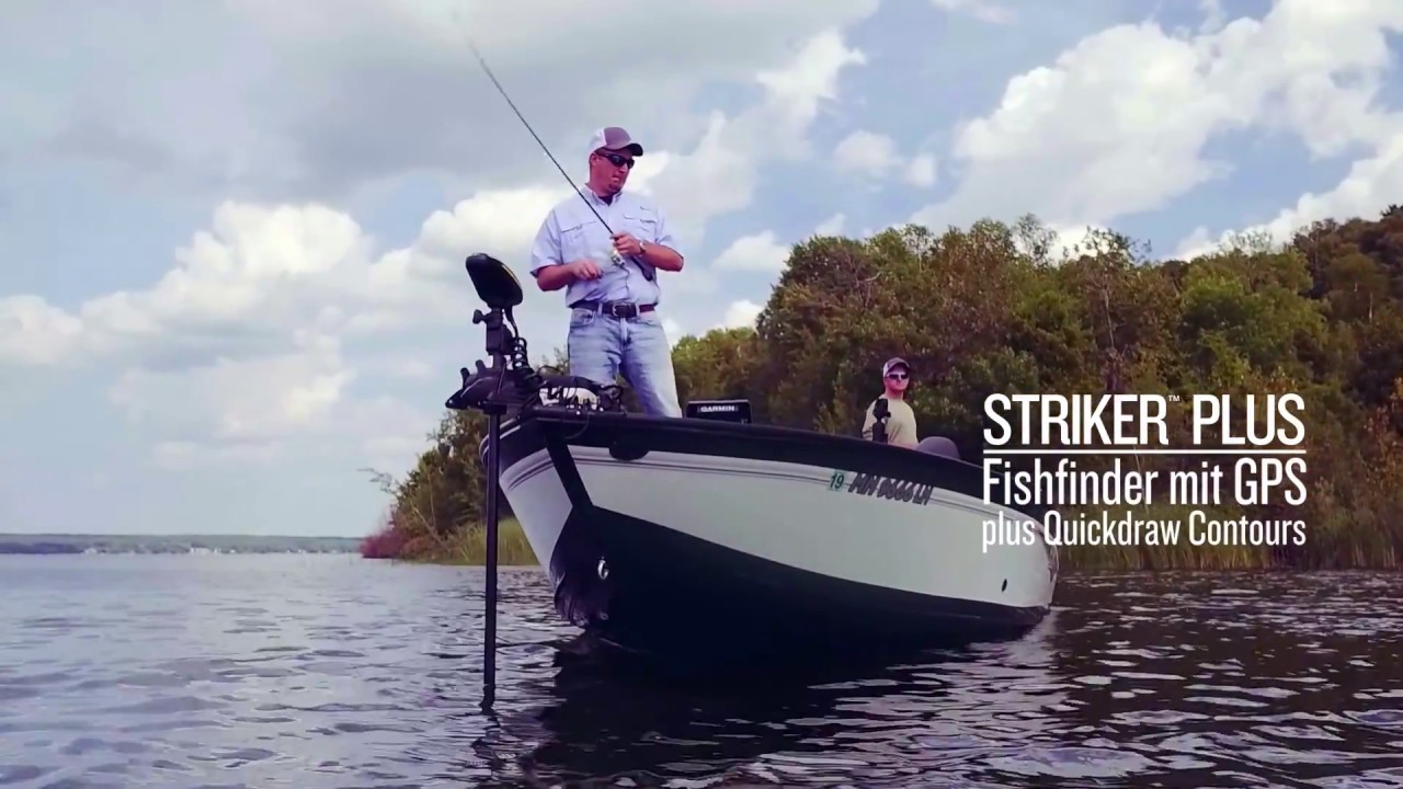 STRIKER&trade; Plus : GPS-Fishfinder mit 9 Zoll gro&szlig;em Display und Quickdraw Contours-Kartensoftware