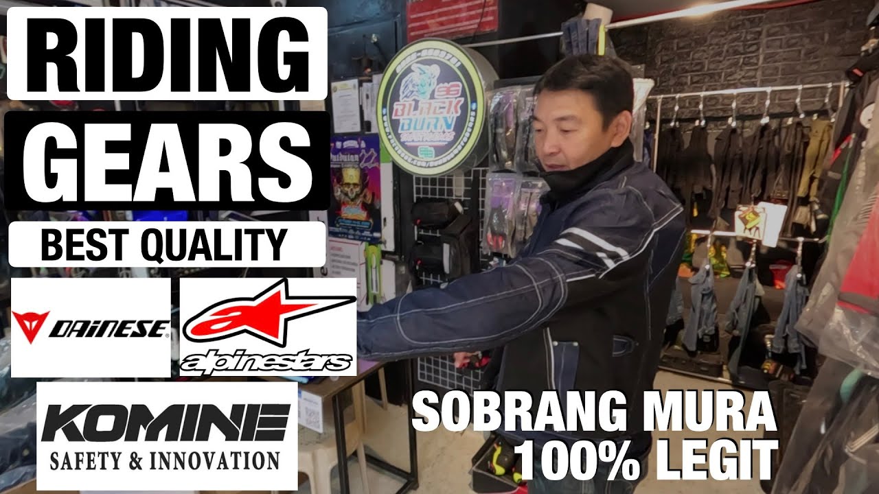 BEST Quality Motorcycle Gears | 100% Legit #blackburn #safetygears
