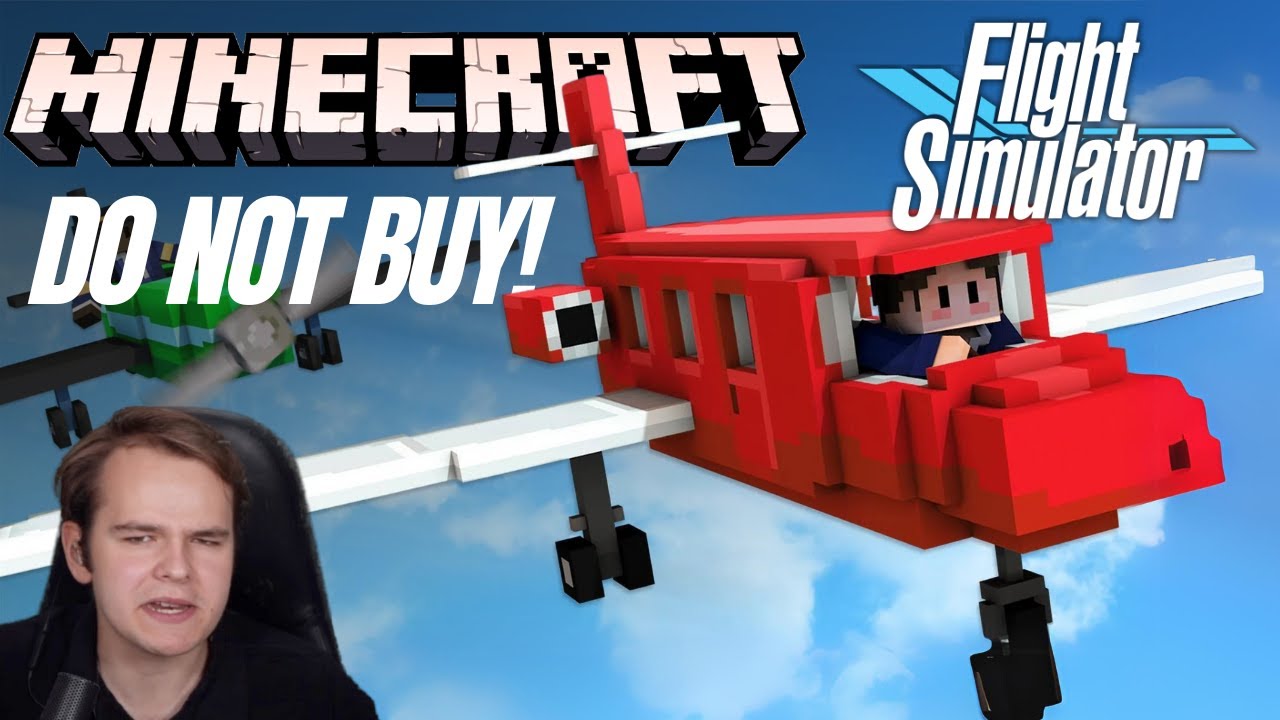 DO NOT Try To Use Minecraft As A Flight Simulator
