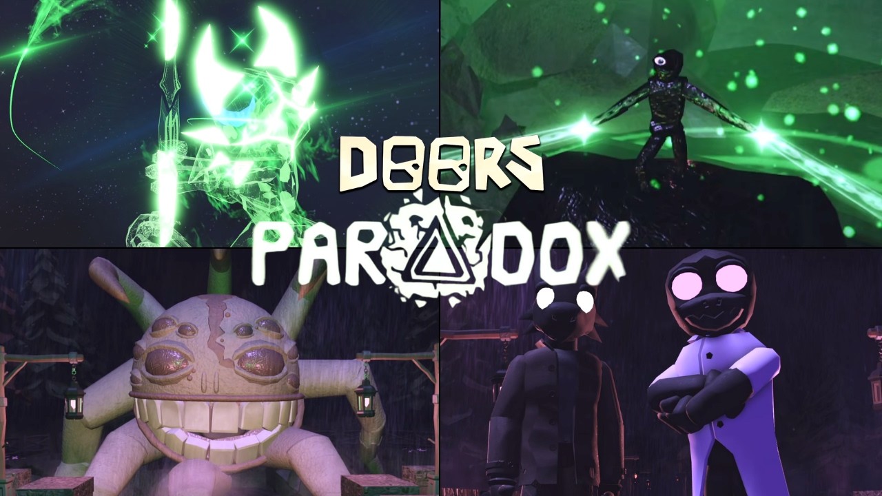 Roblox DOORS Paradox GOOD ENDING Route - Full Walkthrough (Solo run, No Death)