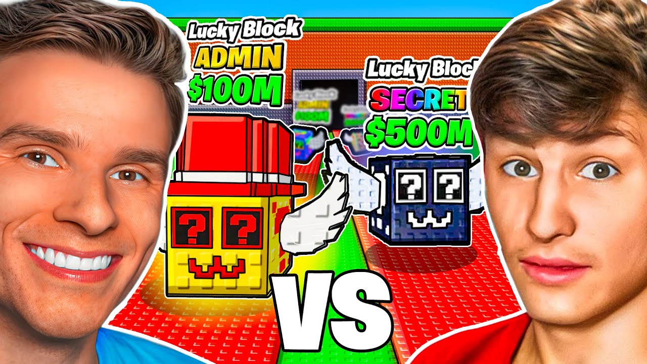 SECRET Lucky Block Race In Steal A Brainrot