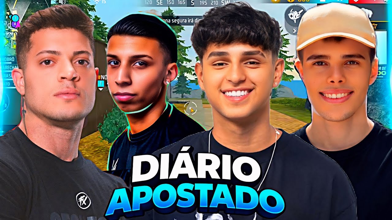 A VOLTA DO DIÁRIO APOSTADO 2026! 🔥 NOBRU, CEROL, DAK e MARECHAL AMASSARAM, BOOYAH INSANO!