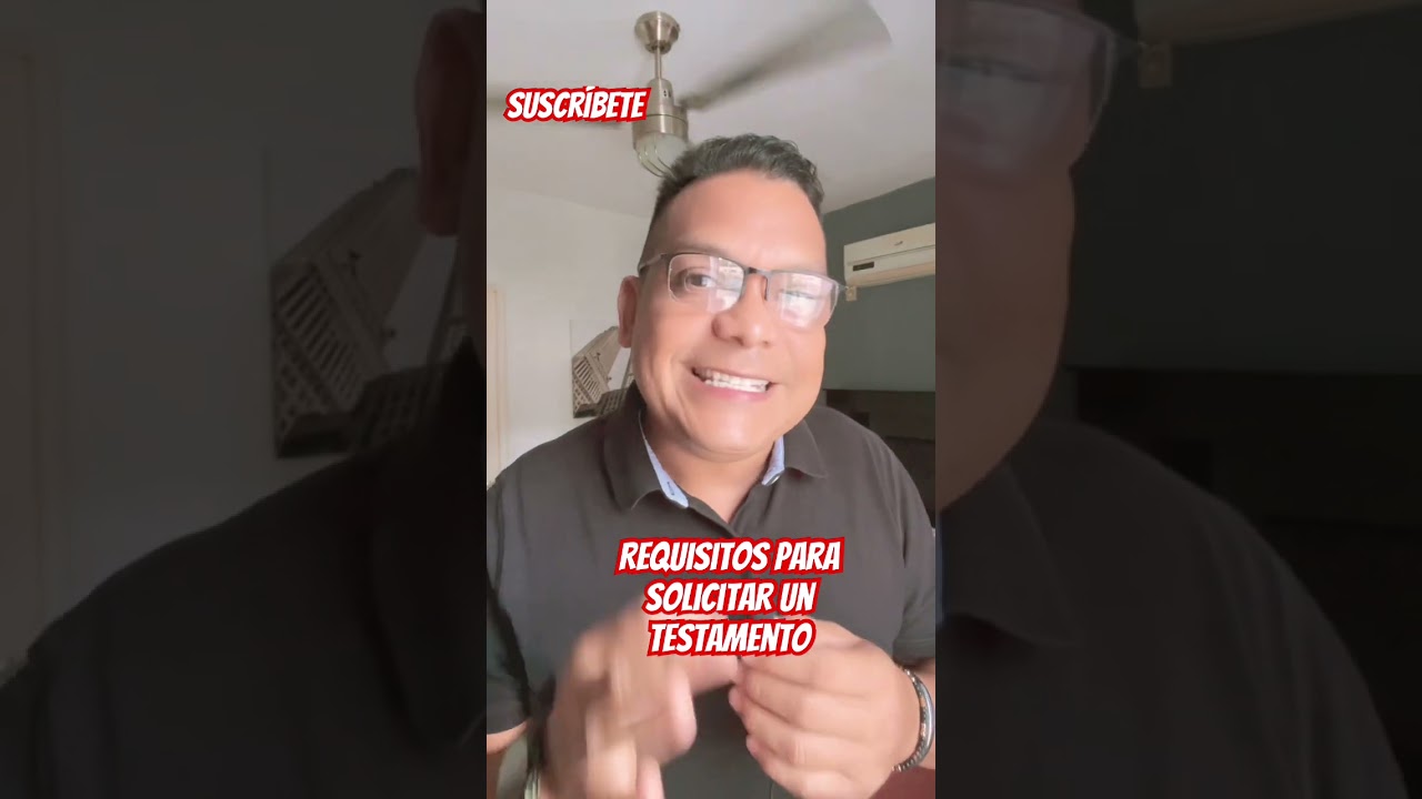 Requisitos para realizar un testamento 🙋🏻&zwj;♂️💸💰🧾 #legal  #tipslegales #tipsderecho #noticias