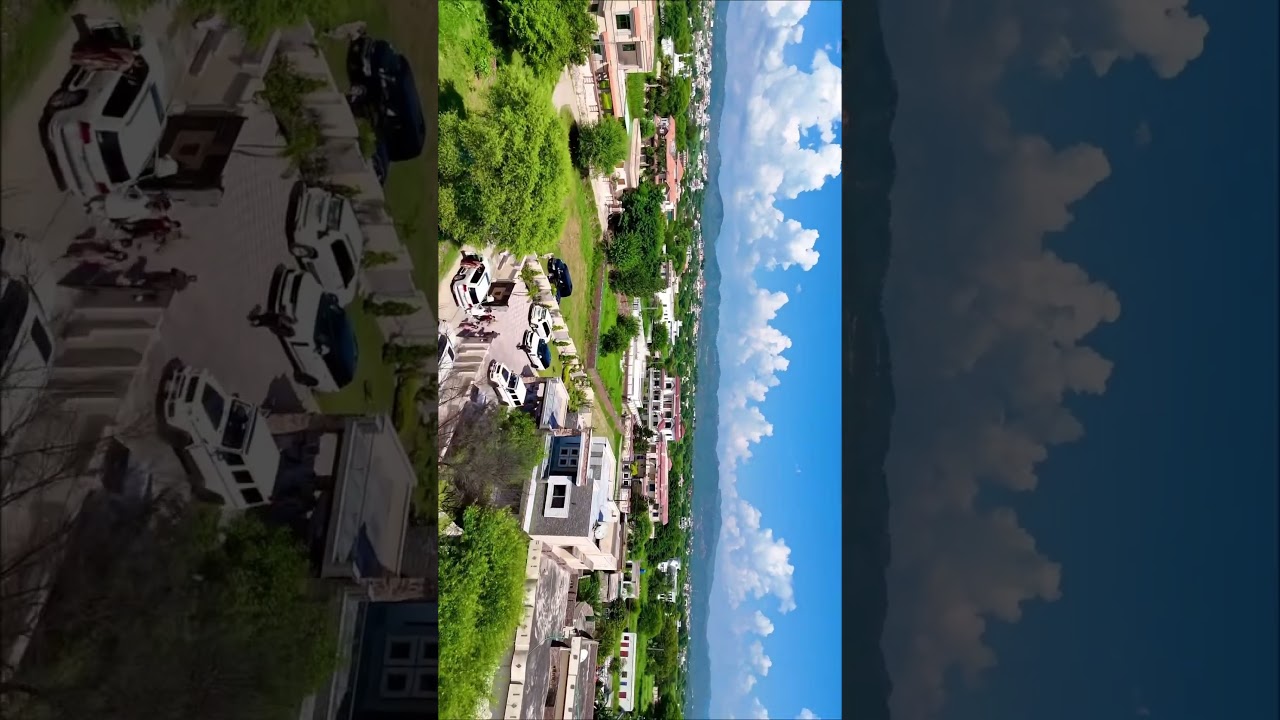 Mirpur AJK islamgarh drone view #village