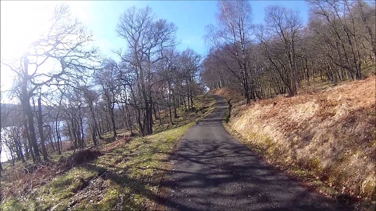 Cycling Loch Katrine