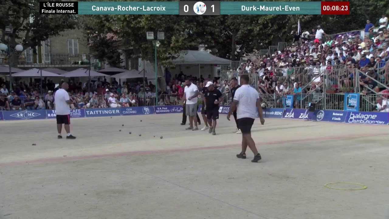 L'ÎLE ROUSSE 2019 - Finale - ROCHER LACROIX CANAVA / DURK EVEN MAUREL
