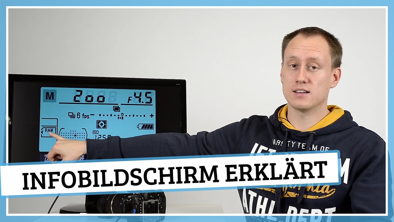 Infobildschirm erklärt - Nikon Kamera / caphotos.de
