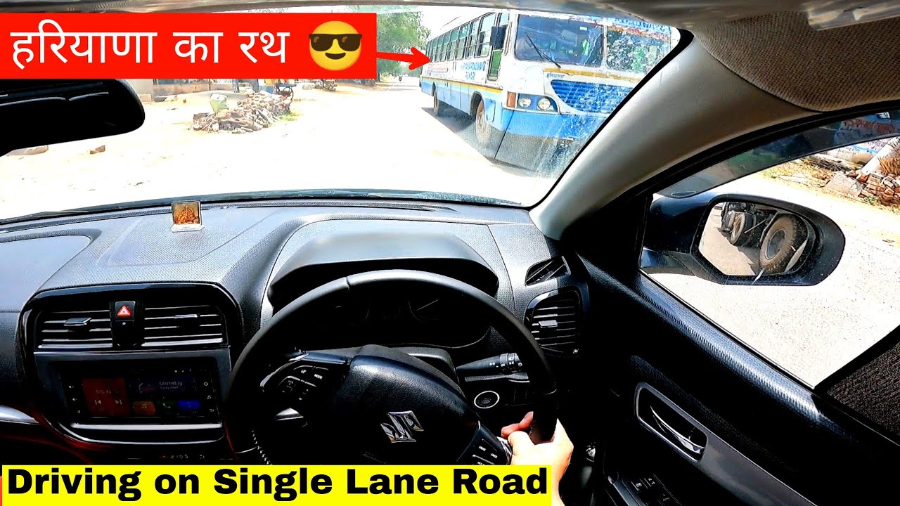 Part-2 | Driving Vlog on Single & Two-Way Road | Pankaj Soni