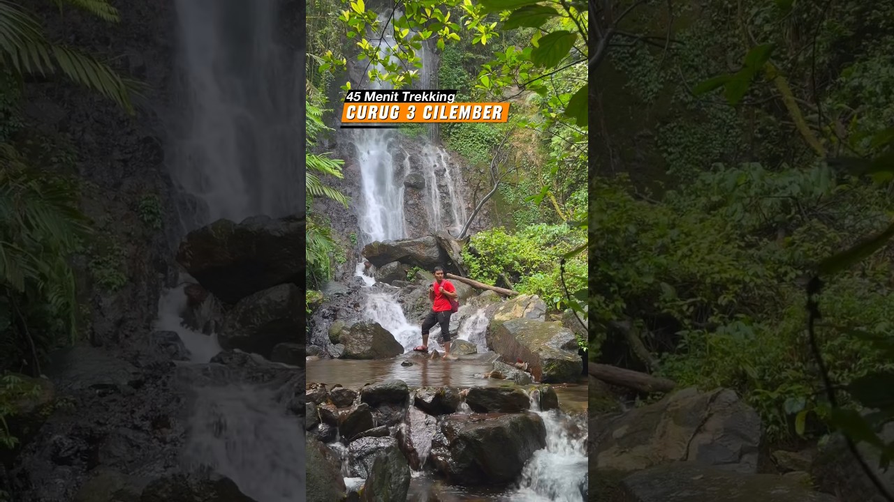 Menjelajah ke 7 Curug Cilember Puncak Bogor #curug #airterjun #waterfall