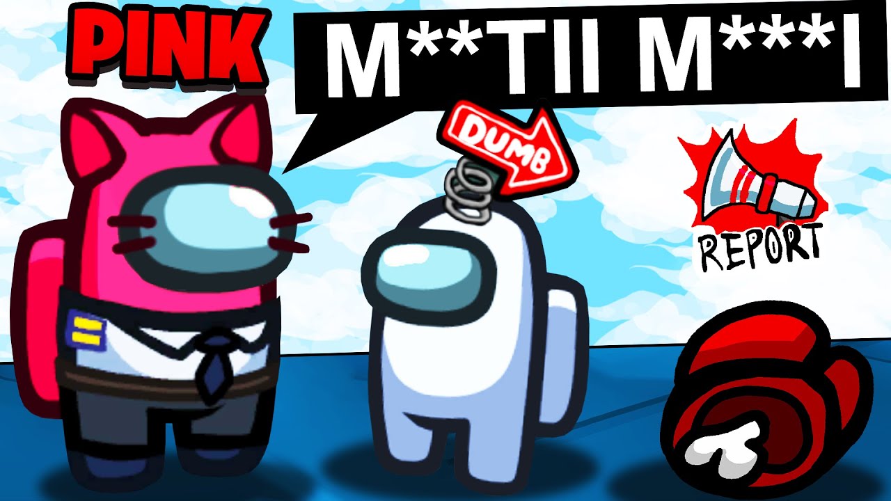YouTuberul asta SI-A BATUT JOC si L-AM INJURAT pe Among Us 😡😡😡