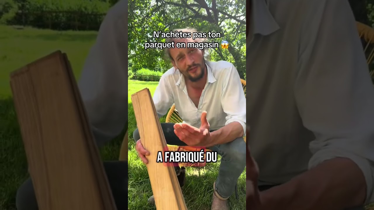 Bon plan pour un parquet en ch&ecirc;ne massif &agrave; prix comp&eacute;titif 🤩 #renovation #maisonancienne #parquet