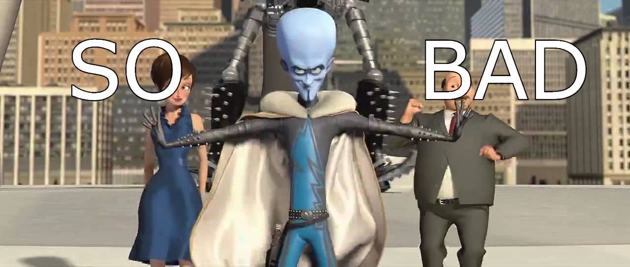 En Billig Bl&aring; Mand P&aring; Str&oslash;get - (Megamind)