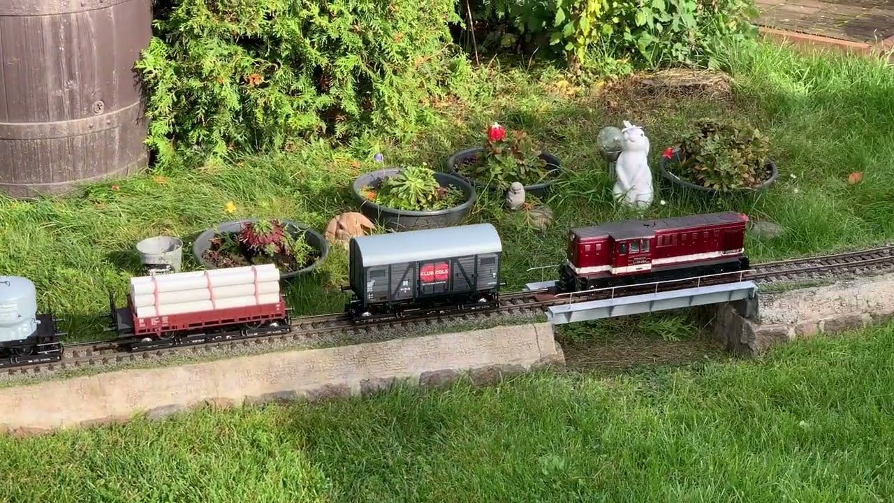 BW Gartenbahn - Rollwagen im Herbst - LGB - Piko