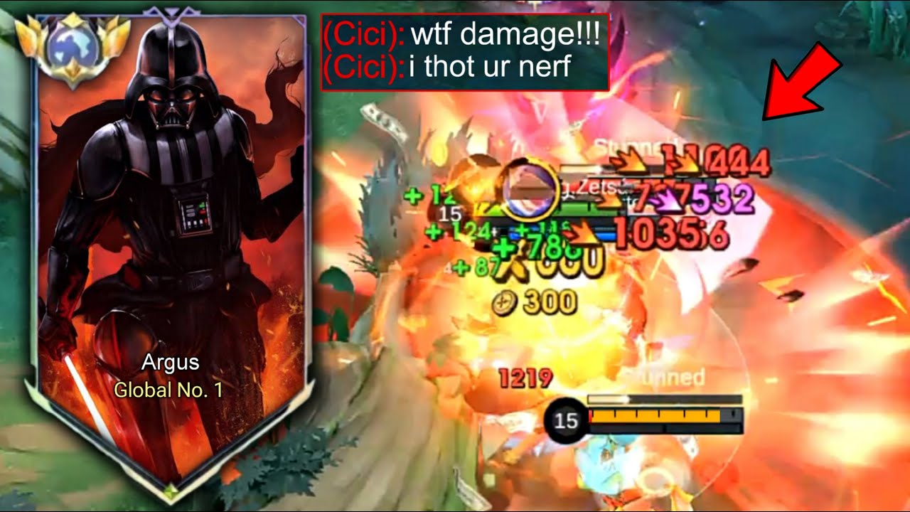 WTF DAMAGE!!💀 ARGUS BRUTAL DAMAGE BUILD AND EMBLEM IS BACK! (intense match)