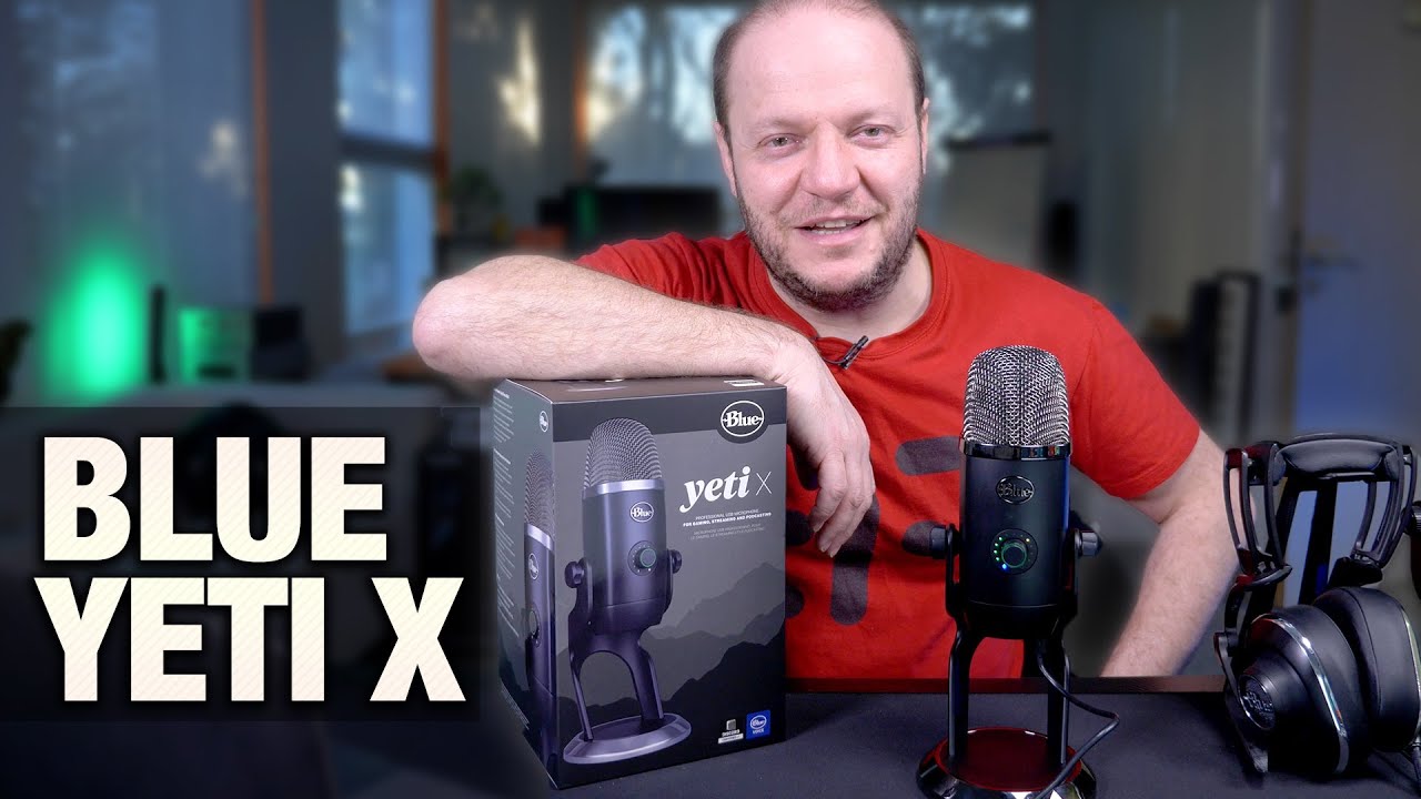 Logitech Blue Yeti X : micro USB parfait pour gamers et podcasters