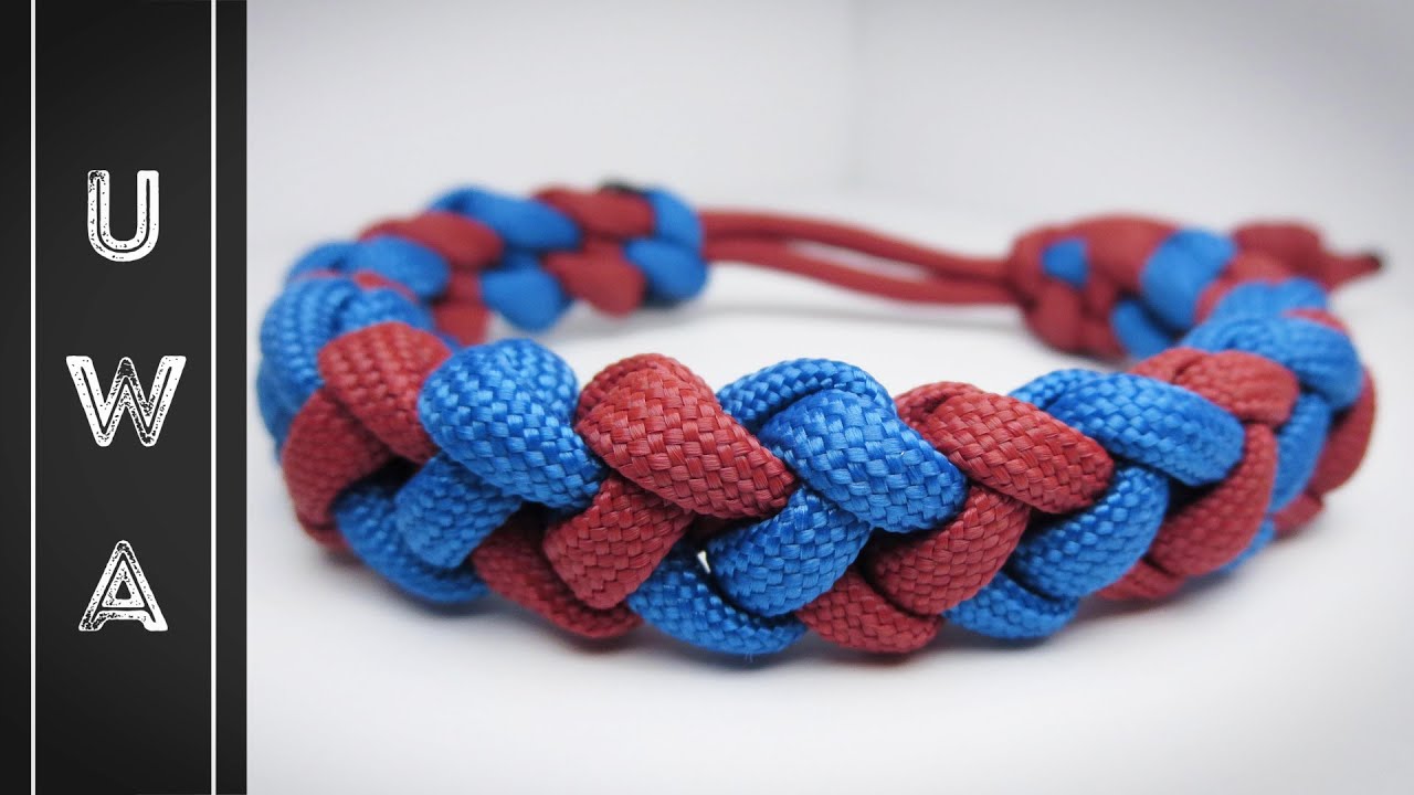 How to make a Coyote Trail Paracord Survival Bracelet [MAD MAX STYLE] [NO BUCKLE NEEDED]