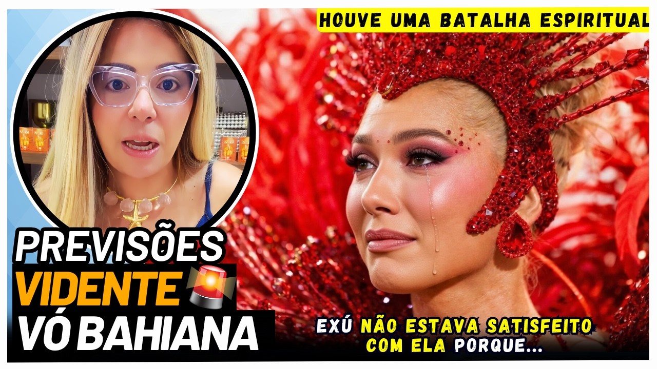 💥 PREVISÕES CHOCANTE DE VÓ BAHIANA PARA VIRGÍNIA FONSECA