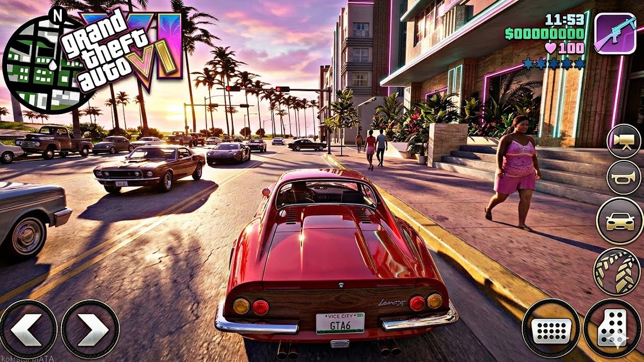 GTA SAN ANDREAS ANDROID MOD DE GTA 6 GRÁFICOS EM HD!-  COM O MAPA DO GTA 3 E GTA VICE CITY!