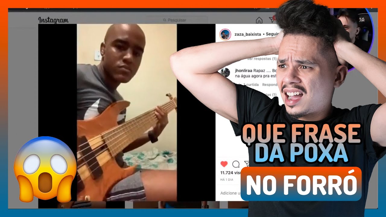 ESSE BAIXISTA DE PAGODE QUEBROU TUDO NO FORRÓ @zaza_baixista