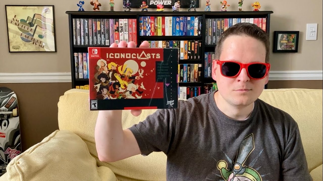 Iconoclasts - Collector's Edition (CD) Soundtrack & Switch Game Unboxing