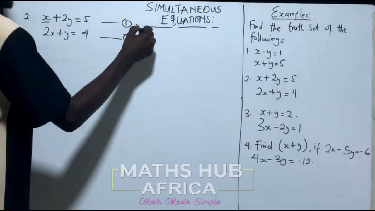 🔥 learn to solve Simultaneous eqn in minutes 🔥