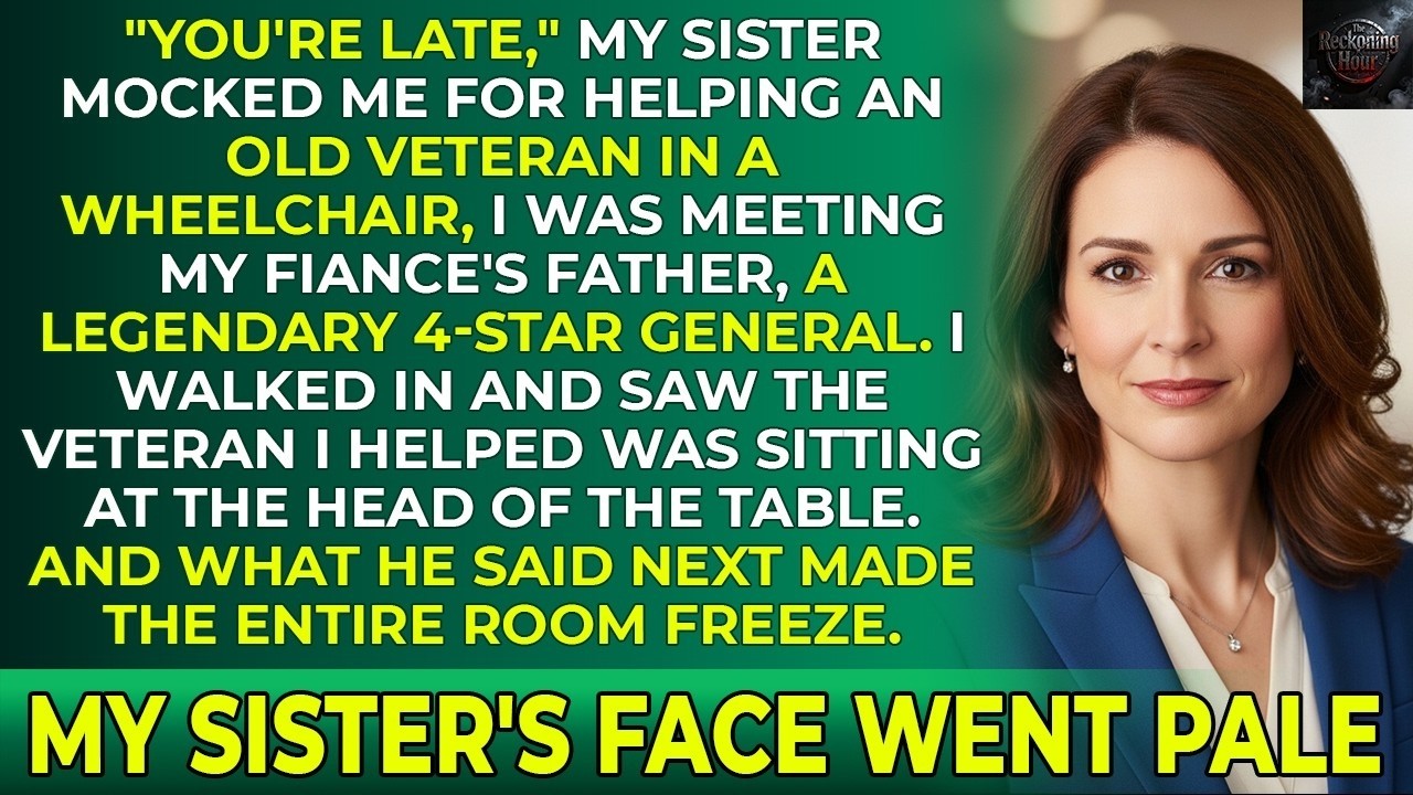 Sister Mocked Me For Being Late — Then Froze When The Man I Helped Was My Fiancé s Father