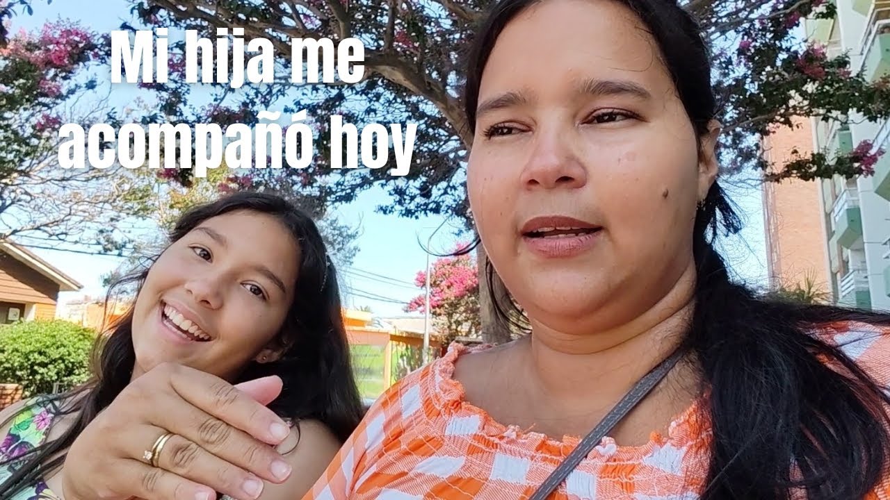 ✨“Acompañada por mi hija en un día real de mamá”/Compras, vlog Familiar 😘💞