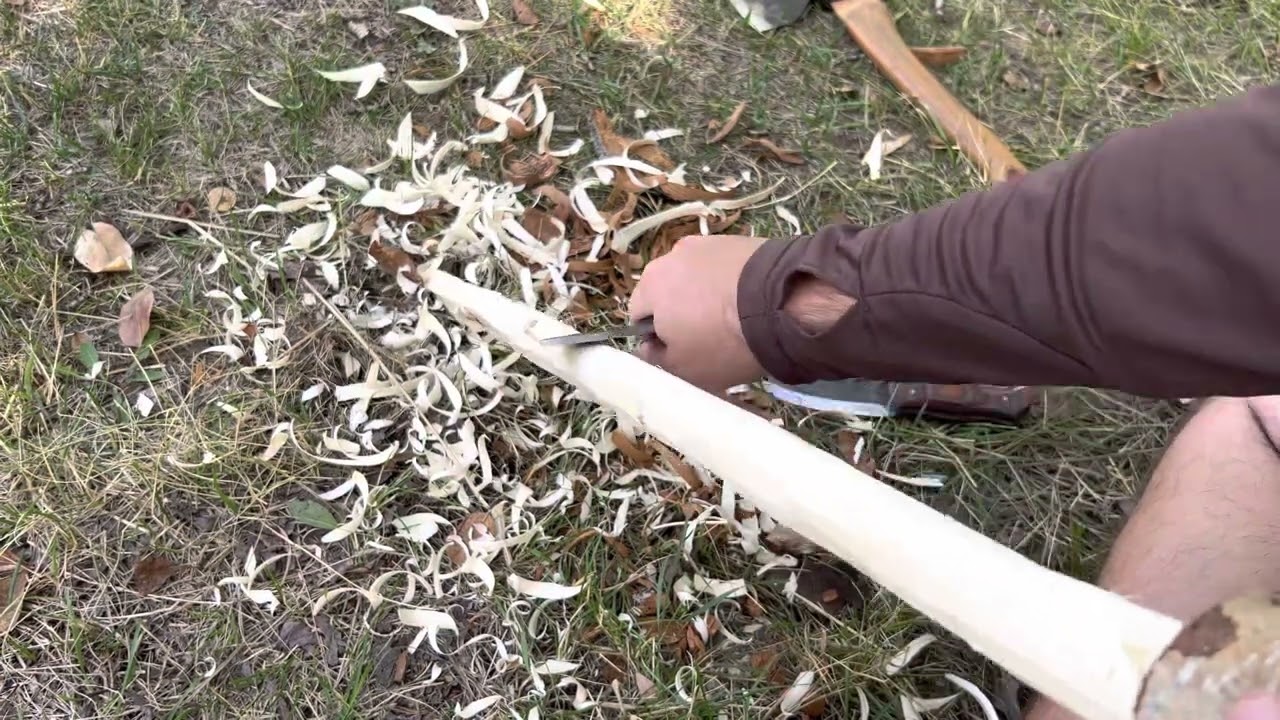 Carving a Rungu, Losty Forge Trials 2