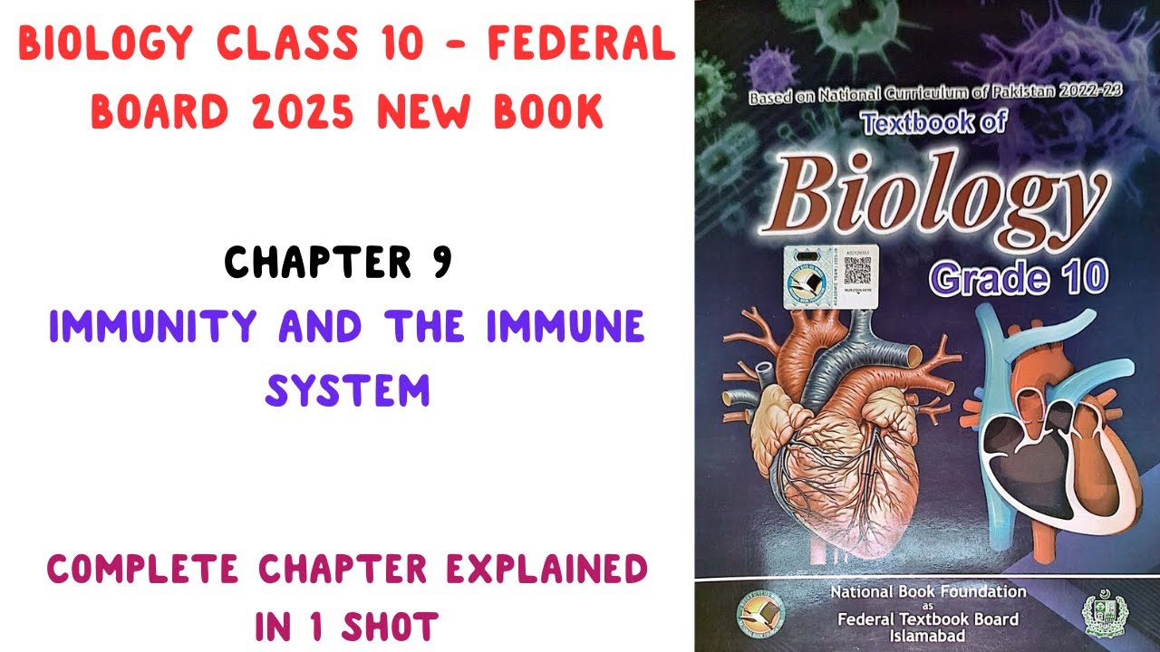 Biology Class 10 | Chapter 9 Complete Explanation | Federal Board 2026 | National Book Foundation