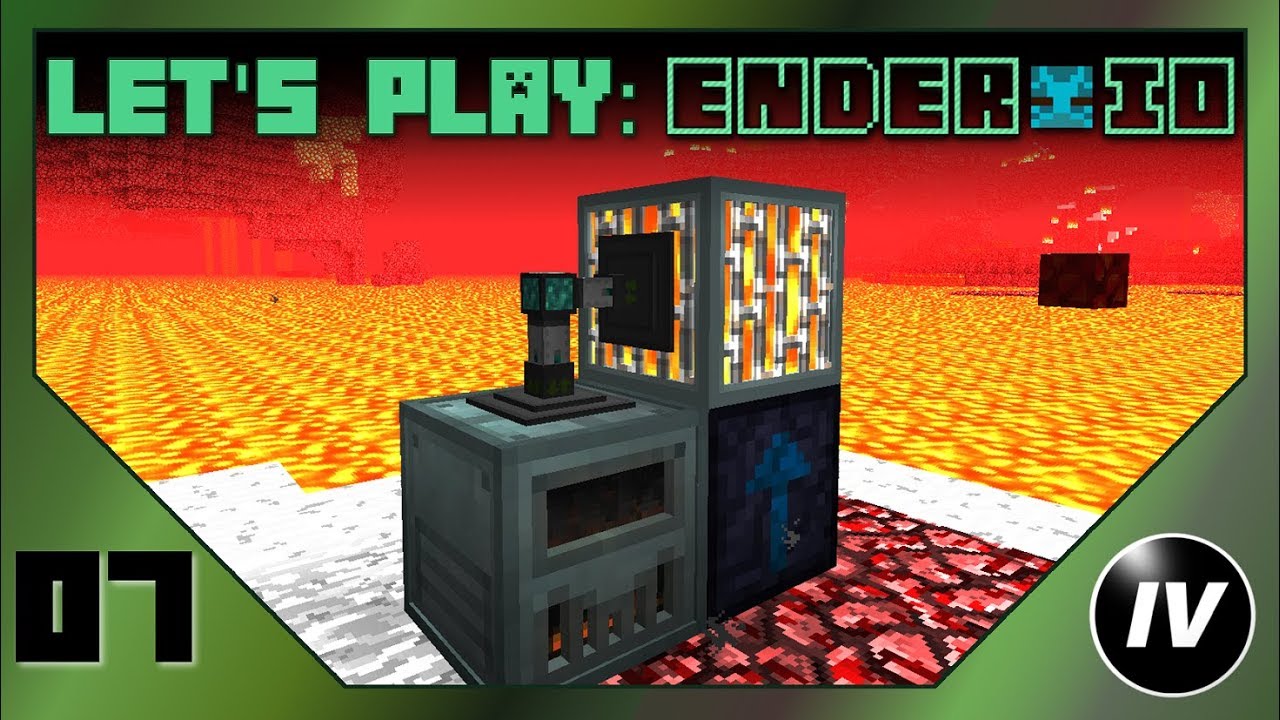 Let's Play Ender IO - Ep 7 - Lava Power!