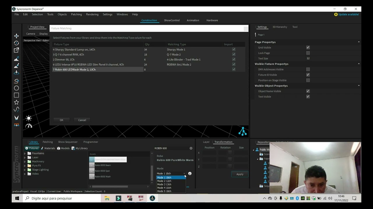 Export Import Layer Fixtures GrandMa2 para Depence2