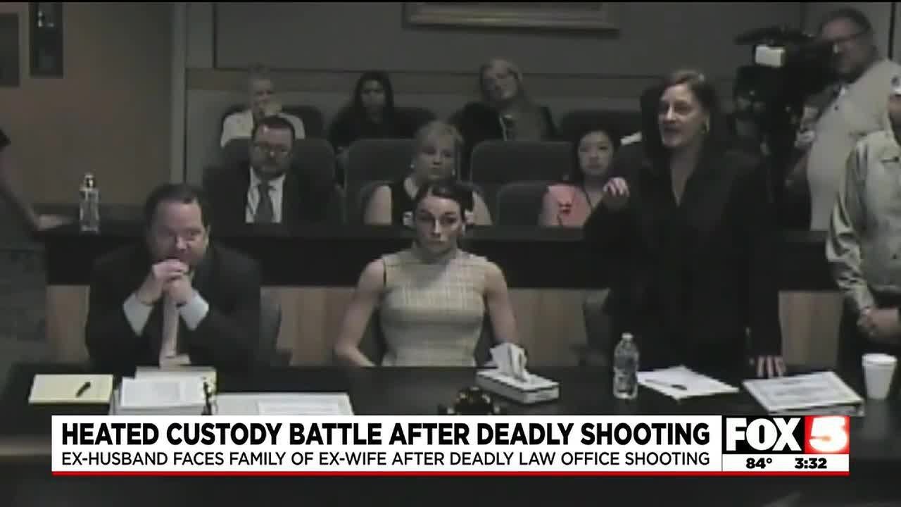 Shooter demanded ex-daughter-in-law not be present before deadly deposition