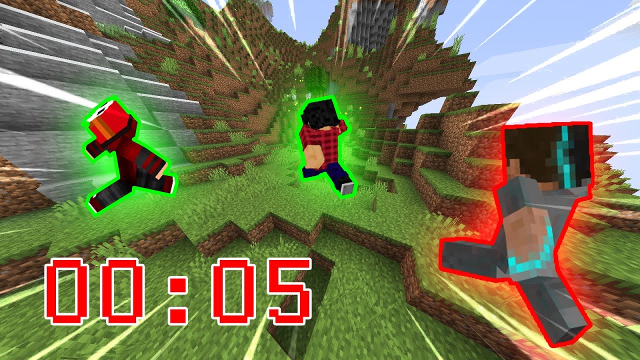 ماینکرافت گرگم به هوا /با بچه ها - Minecraft Tag team