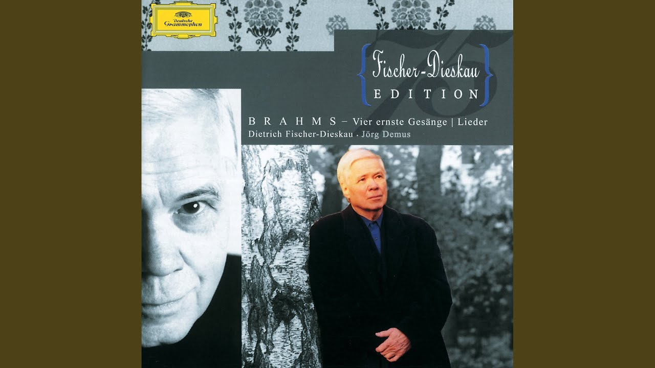 Brahms: 5 Gesänge, Op. 72: No. 4, Verzagen
