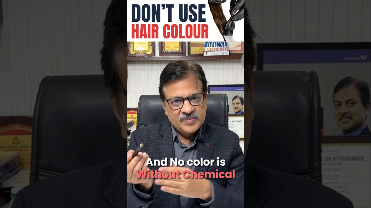 Hair colour allergy, Facts and suggestions. Dr Sandesh Gupta Dermatologist Delhi.