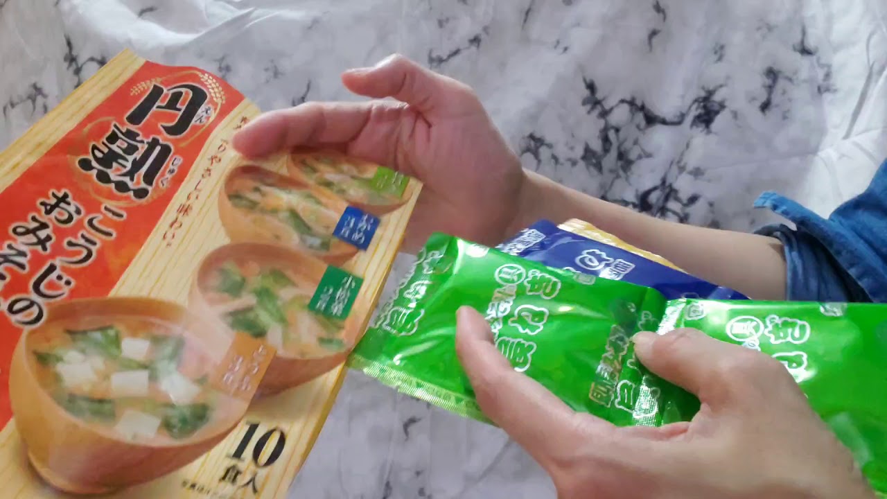 Instant Hikari Miso Soup | Pack Of 10 With 4 Flavours | Bought At Isetan Supermarket Singapore