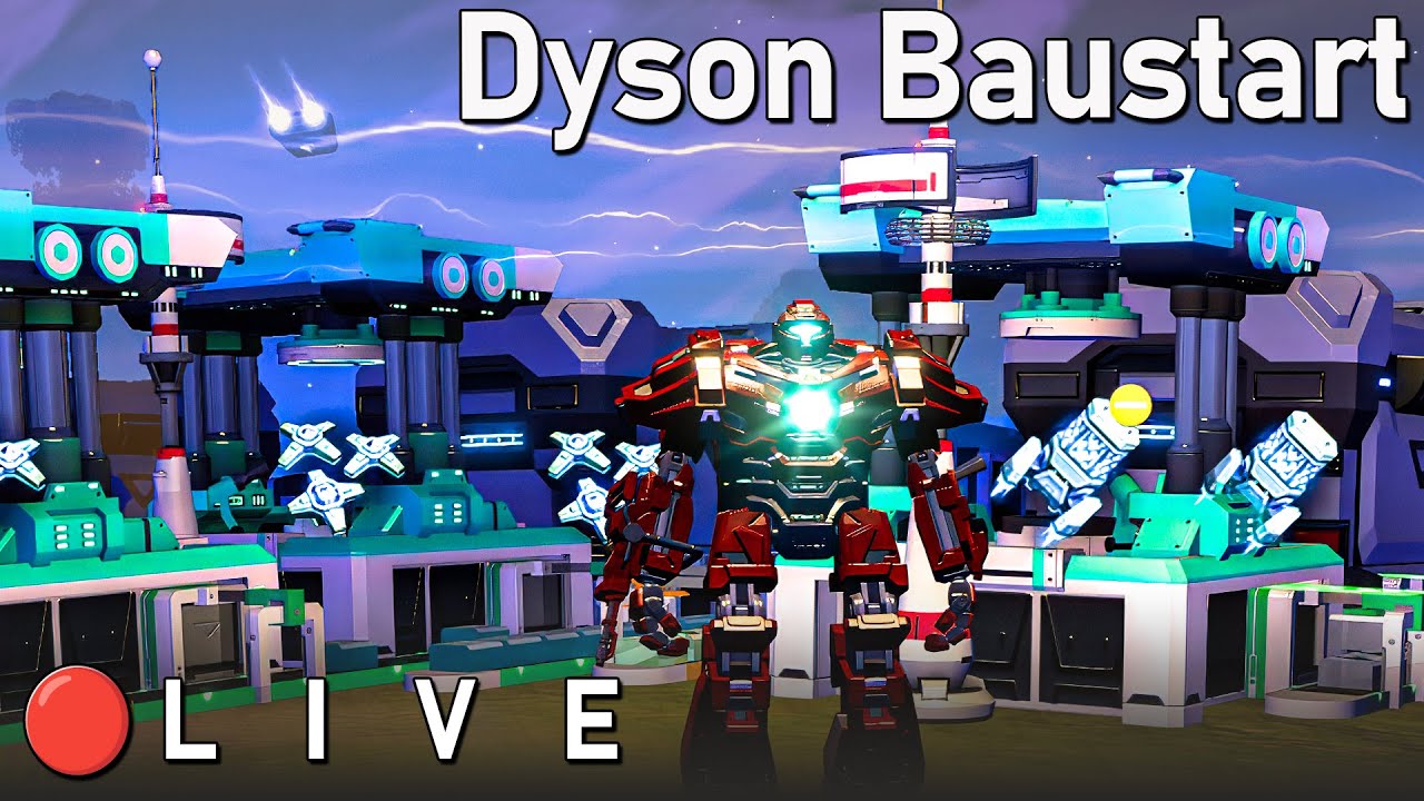 BAUSTART der DYSON SPHERE ► Gadarol LIVE