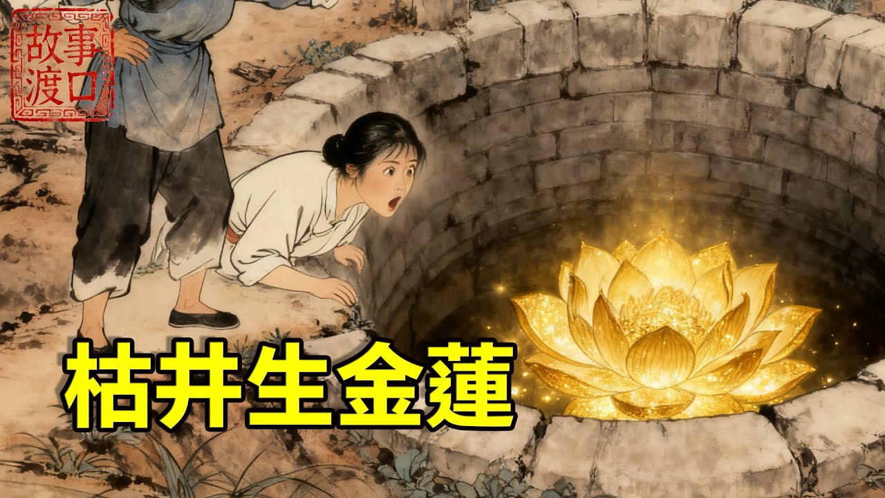 惡姑奪走啞巴侄媳陪嫁田，逼她帶病耕旱地，啞媳有苦難言，絕望之下掘井三日，忽見井底浮出金蓮，步步生財引富商搶親！【故事渡口】#故事頻道 #民間故事 #爲人處世