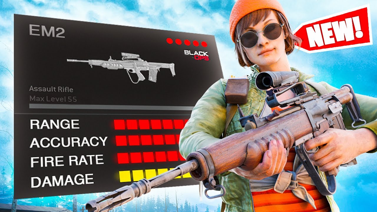 the NEW EM2 Is Overpowered In Warzone?!?! (Best EM2 Class Setup Warzone)