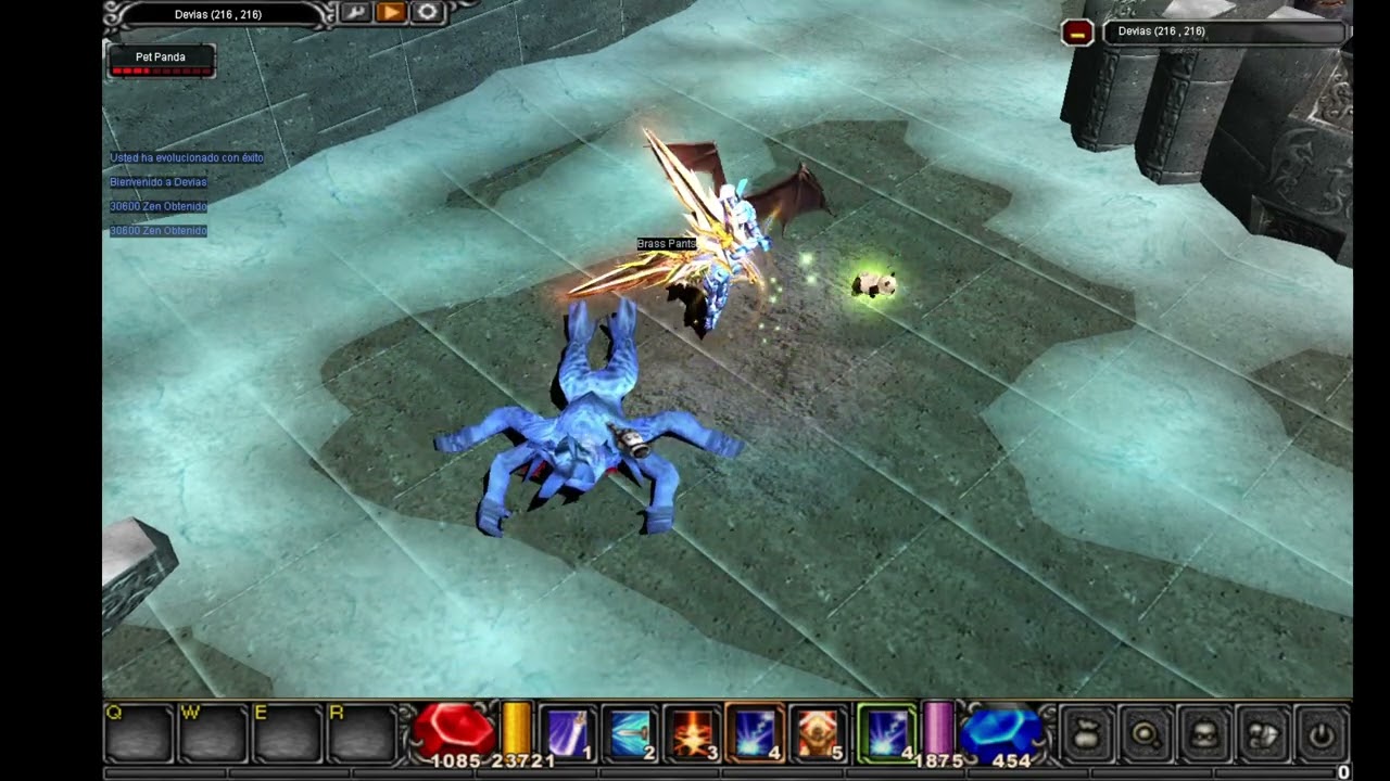 COMO EQUIPAR LAS SKILL DEL BK  | GAMEPLAY MU CHILE BLADE KINGH, GUIA MU ONLINE