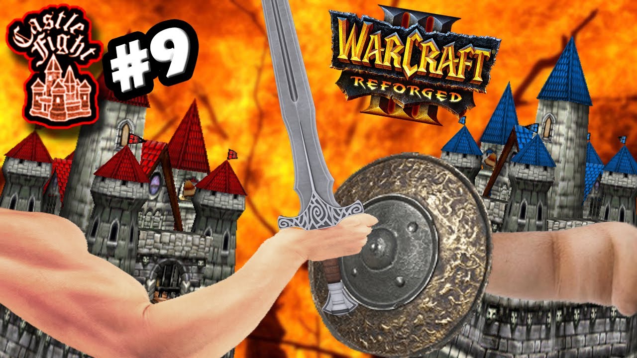 Warcraft 3 | Бой в замке №9