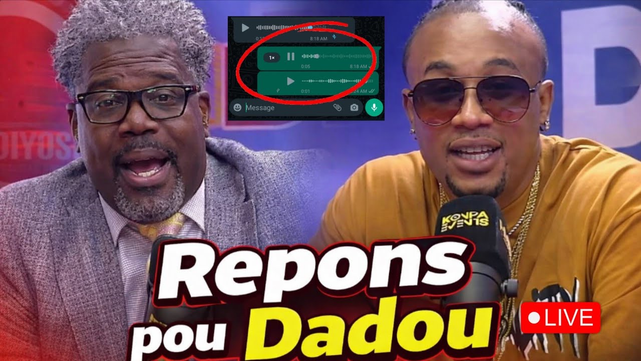 SE KOUNYA PEDRO ANTRAVE  DADOU LAGE TOUT KK CHAT ,PEDRO PA KONTAN ,DÈNYE PAWÒL MIKABEN LAN TRIS