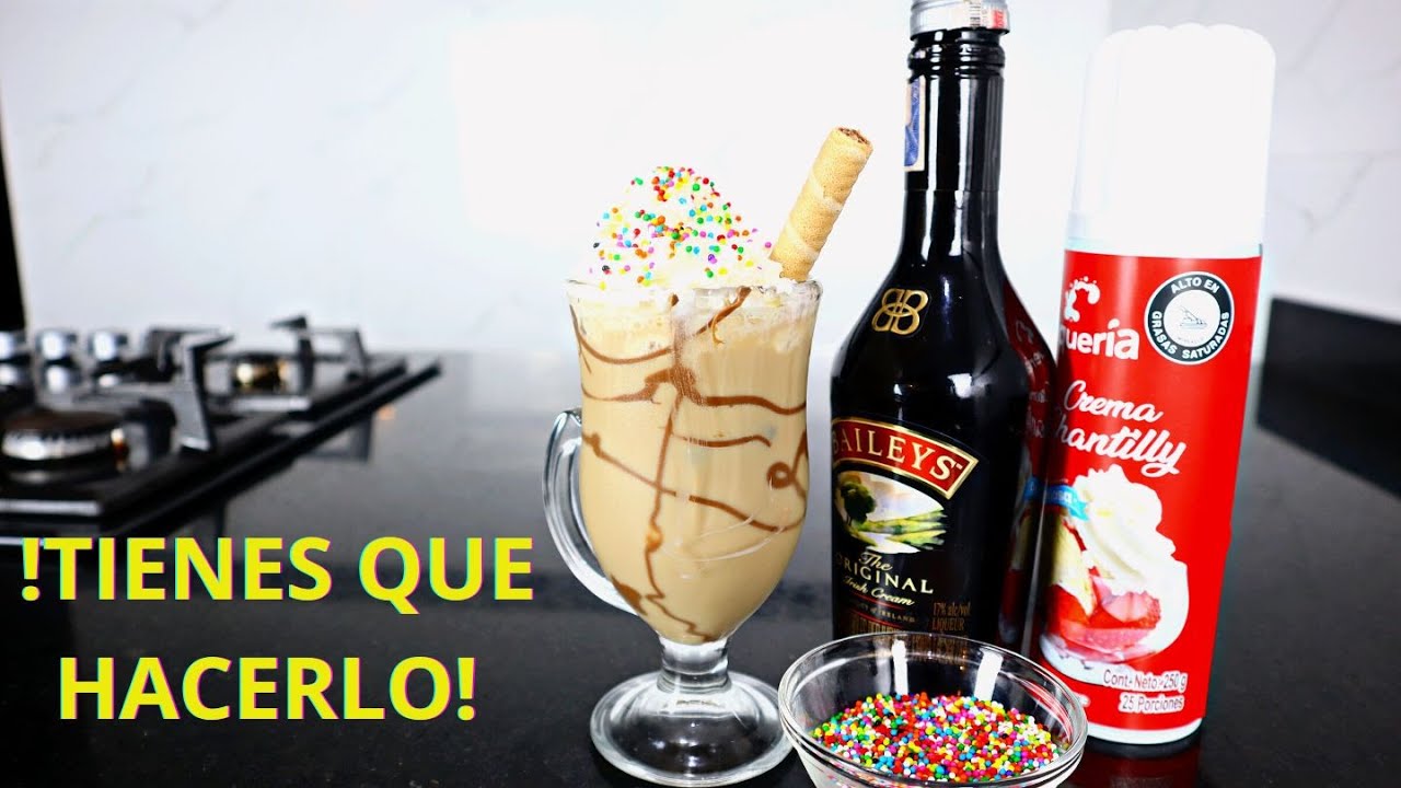 EL MEJOR COCTEL CON BAILEYS, MIRA CÓMO LO HICE.