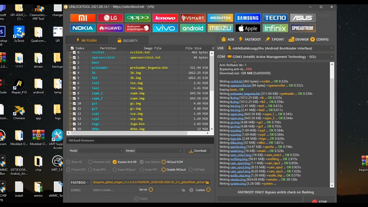 XIAOMI REDMI NOTE 8 PRO FLASHING WITH #UNLOCKTOOL #MI FIRMWARE UPDATE VERSION FLASH FILE STOCK ROM