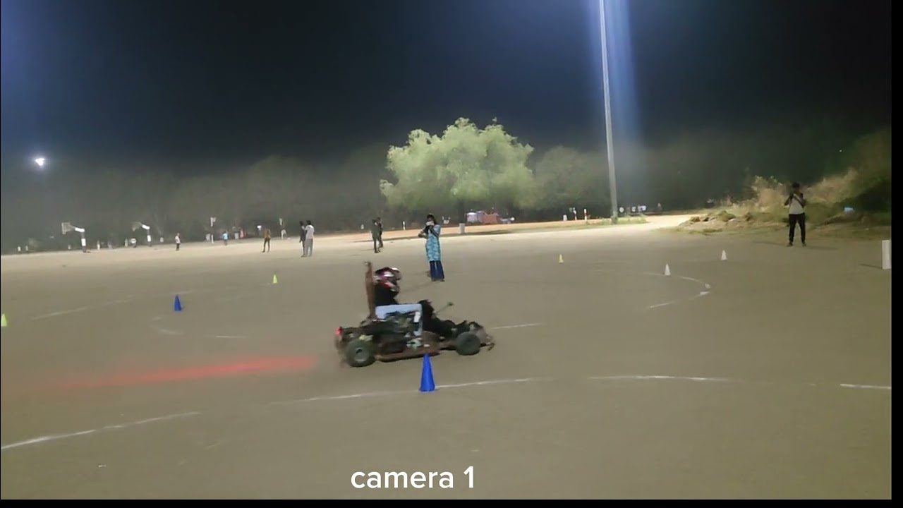 13th GKDC _ TEAM GARUDA_ SKIDPAD TEST 