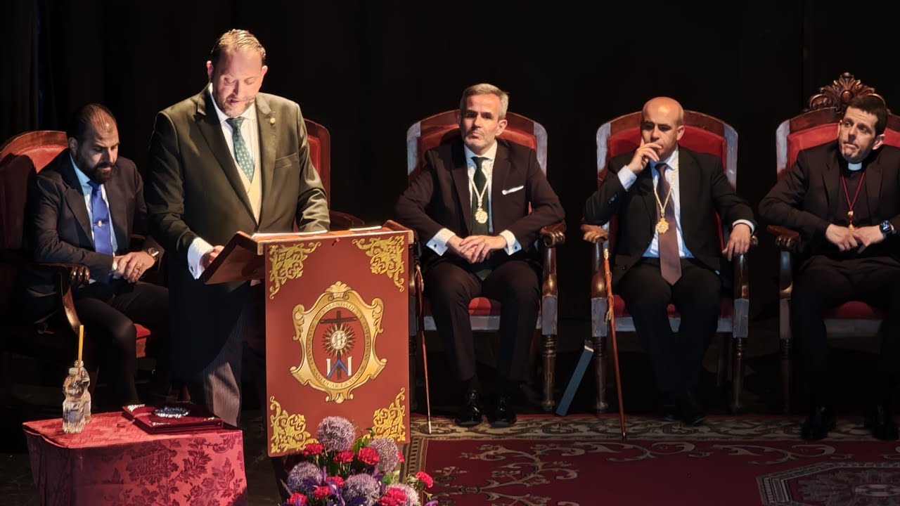 LXIV PREGÓN DE LA SEMANA SANTA DE SANLÚCAR LA MAYOR A CARGO DE FRANCISCO JAVIER GONZÁLEZ CANTOS